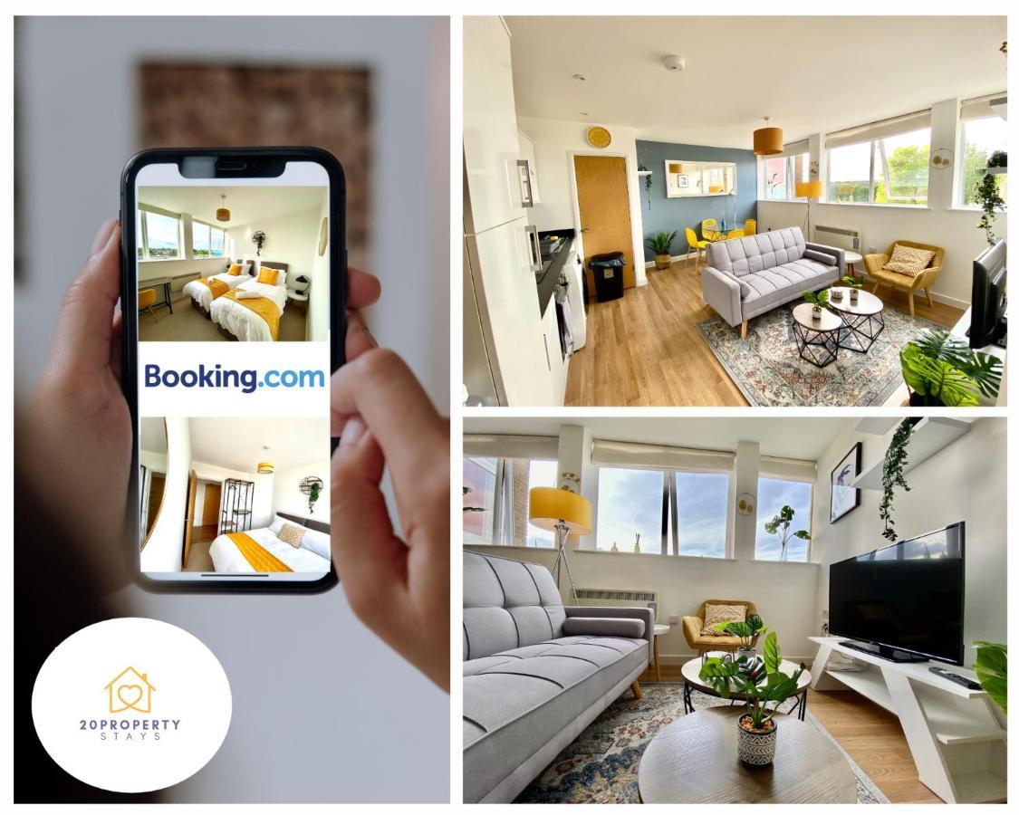 Stylish 2 Bed Flat In By 20property Short Lets & Serviced Apartamento *