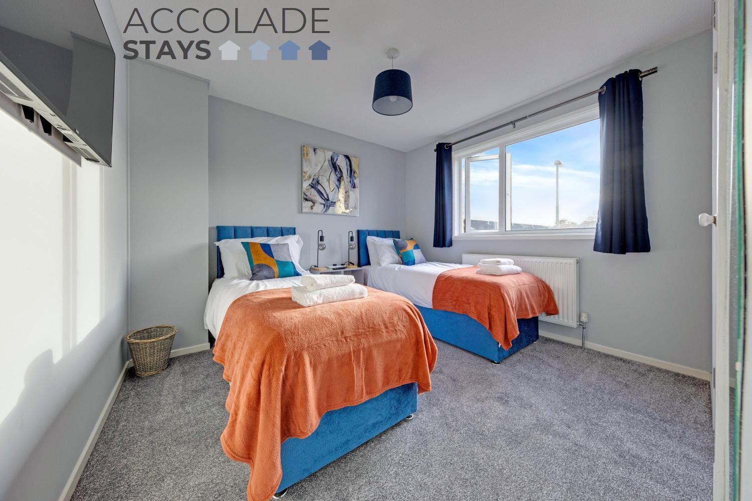 Casa de férias 3 Bed, Sleeps 6, With Parking And Wifi *